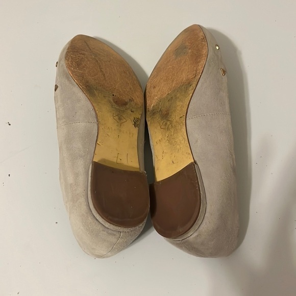 katy Perry Grey Suede The Bella Ballet Flats Size 7 - Picture 7 of 8